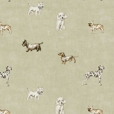 PRESTIGIOUS TEXTILES KENNELS LICHEN 100% COTTON CURTAIN/CRAFT/CUSHION FABRIC