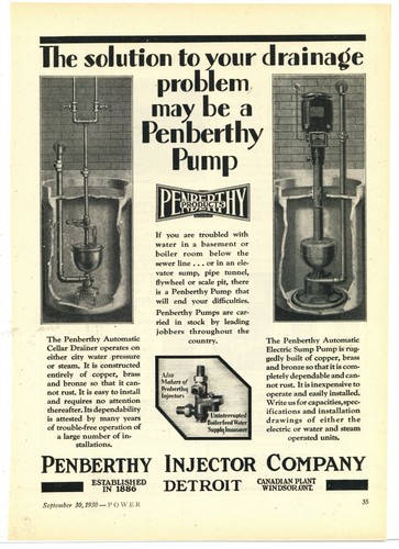 1930 penberthy injector - 1930,
