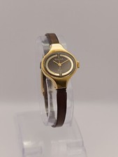 Bulova x Dior Art Deco Womens Gold Watch 1970s Manual Winding 7214