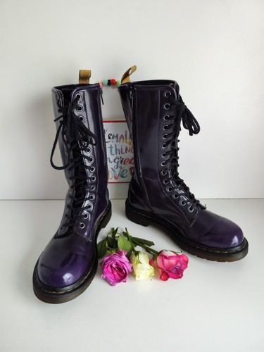 Martens 1914 vegan purple - dr,