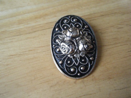 Vintage scarf clip made in - scarf,
