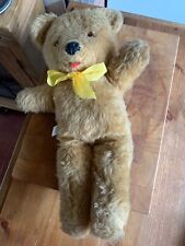 Vintage Blue Ribbon Playthings Musical Teddy Bear. Plays Brahms Lullaby