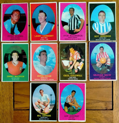 Footballers bazooka 1962 - footballers,