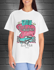 50s Rockabilly Vintage 1950s Clothing For Women Men Sock Hop Women T Shirt