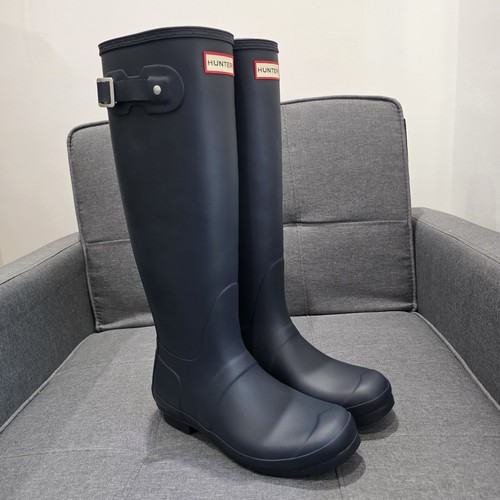 Hunter women 6 navy - women's,