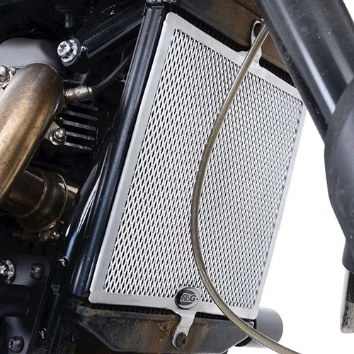 Racing motorcycle radiator - r&g,