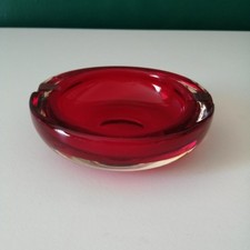 Whitefriars  Glass Ashtray, Vintage. 