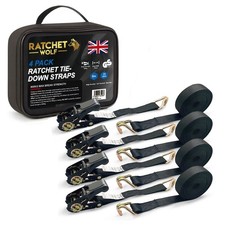 Ratchet Straps Tie Down 4 x