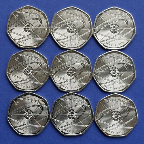 2017 sir isaac newton - sir, coin