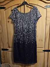 Roman Ombre Sequin Dress Size 14