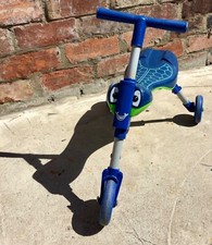 ORIGINAL MOOKIE SCUTTLEBUG DRAGONFLY TRIKE (BLUE / GREEN) EARLY BALANCE TRIKE