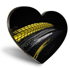 Heart MDF Coasters - Tyre