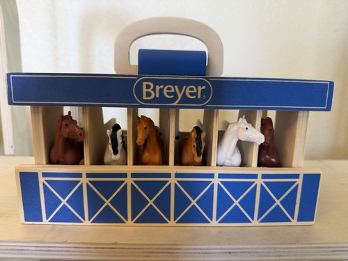 Breyer farms wooden carry - farms,
