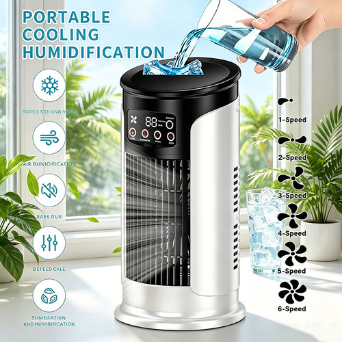 Portable mini air - air, conditioner