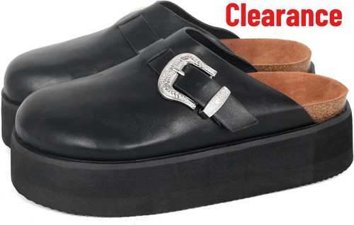 Women leather chunky - women’s, pu