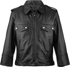 Police Leather Jacket