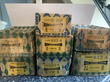 GKN NETTLEFOLDS Self Tapping Screws Pan Cheese CSK Vintage Original Britain