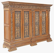 Antique Bookcase,Italian