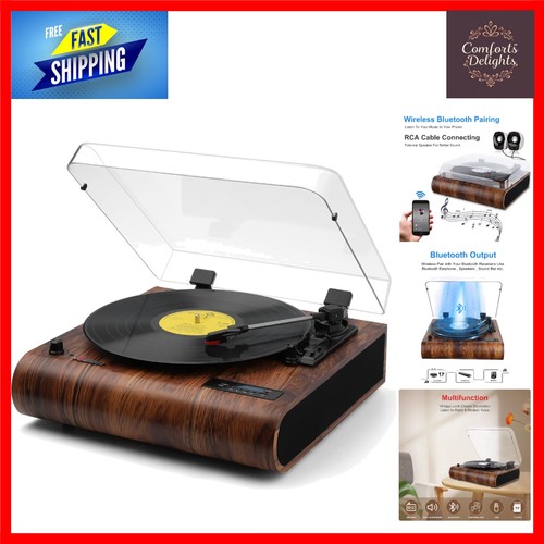 Retro bluetooth turntable - bluetooth, 3