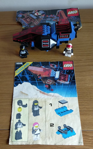 Vintage lego space police 6886 - vintage,