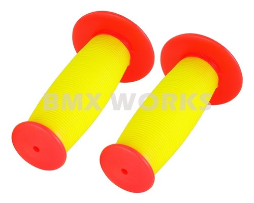 Mushroom bmx grips red - grips,