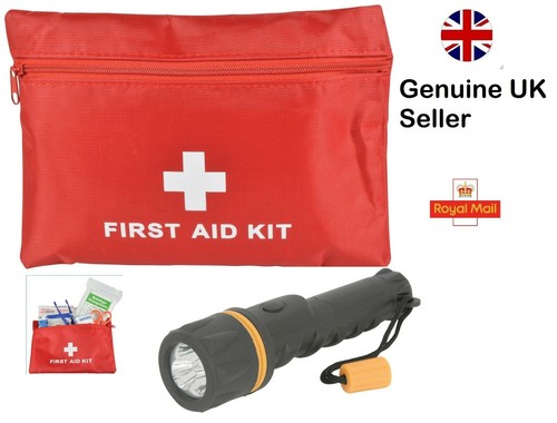 First aid kit - led, torch