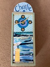 Personalised Children's Wall Clock 'Charlie' Limited Edition by Maxine Pharoah