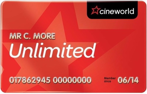 Cineworld unlimited membership - cineworld,