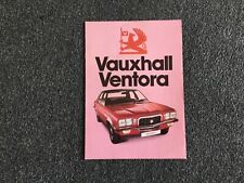 VAUXHALL VENTORA 3.3 BROCHURE