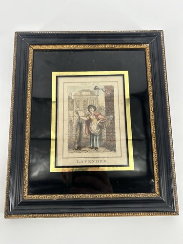 Antique lithograph framed - antique,