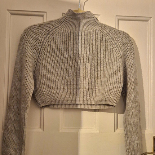Missguided grey rib knit high - missguided,