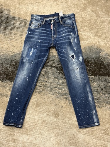 Dsquared2 men blue jeans - men's,