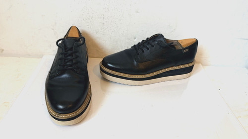 Dune black leather - black, size