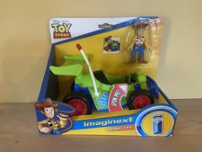 Fisher Price Imaginext Disney Pixar Toy Story RC Car & Woody Figure BNIB