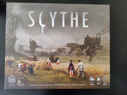 Scythe core game box and - game,