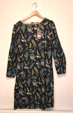AUTONOMY  dress Navy with leaf