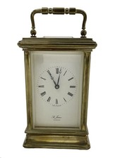 Vintage Brass St James Clock