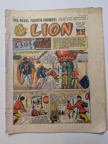 Lion comic june 1st - 1st, 1957