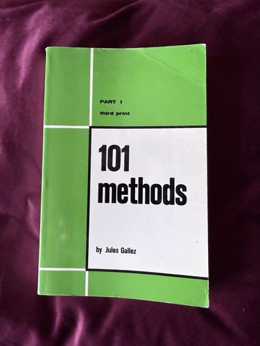 101 methods jules - jules, gallez