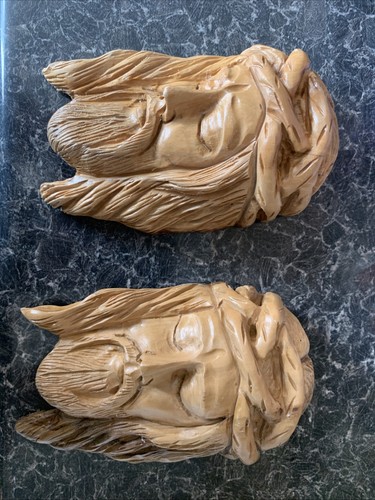 Carved olive wood - x, jesus