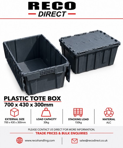 Extra large used tote box - x,