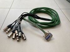 AES Digital DSUB VDC 8 Way Loom XLR Male Female in out YAMAHA wiring pinout 5M