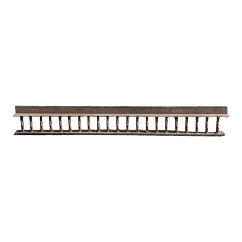 Victorian cast iron fireplace - cast,