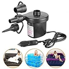 Electric Car Charger Air Pump Automatic Inflatable Pump 3 Nozzle Universal Valve