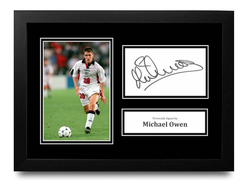 Michael owen signed - michael,