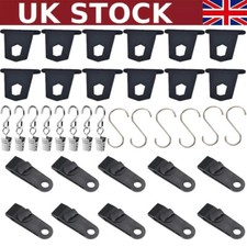 36pcs Awning Rail Hanger Hooks