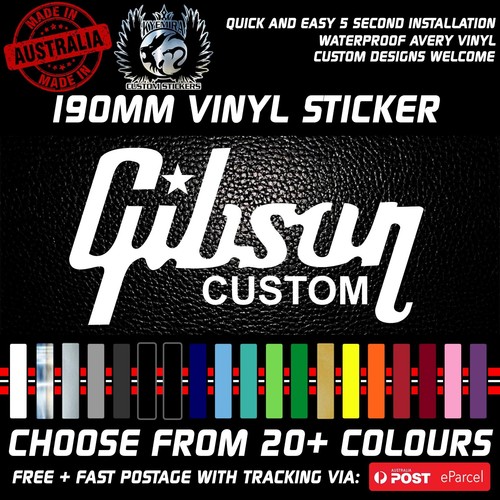 Gibson custom logo - , guitar