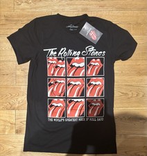 Brand New Rolling Stones T-Shirt – Black (Unisex) - Size Medium