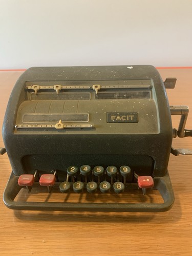 Vintage antique retro facit - retro,