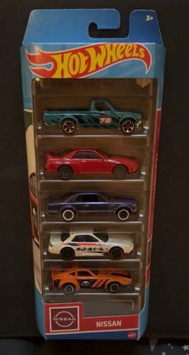Hot wheels nissan car pack - hot,
